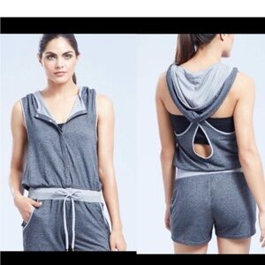 Zobha “Cole” Sleeveless Hooded Romper